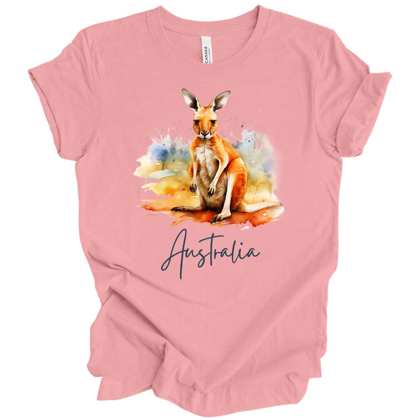 Aussie Hopper Kangaroo Travel Tee