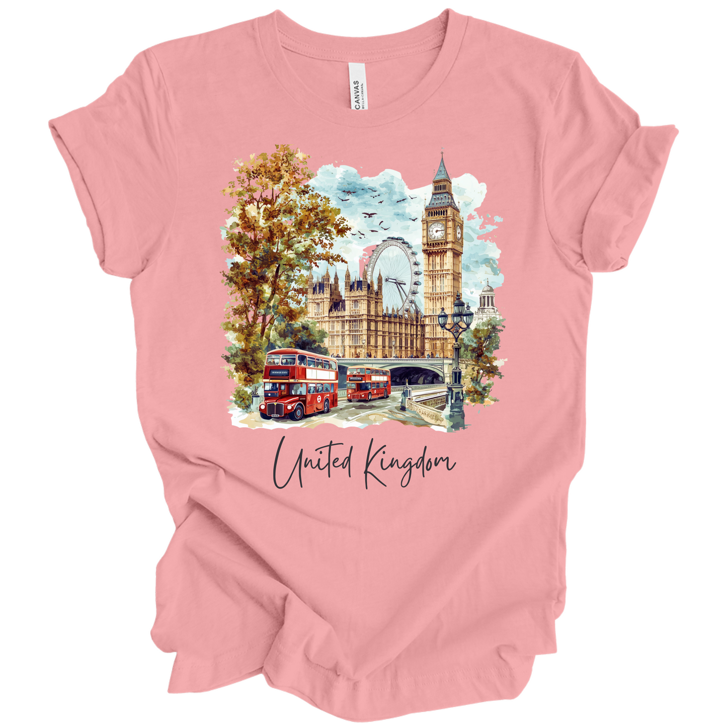 London Landmarks Explorer Tee