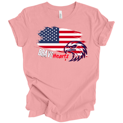 Brave Hearts – Patriot Hawk Tee