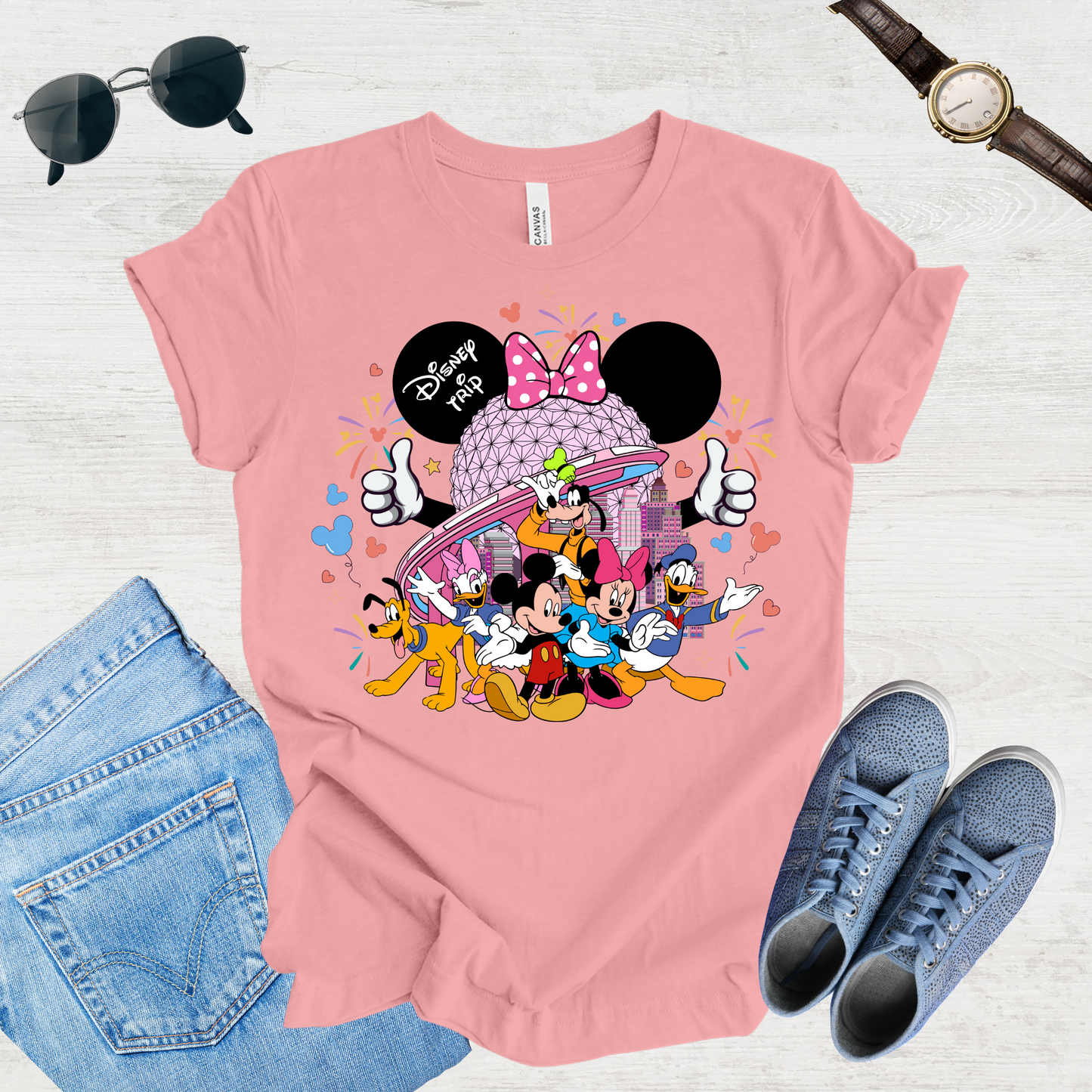 Minnie Mouse Ears & Memories Tee
