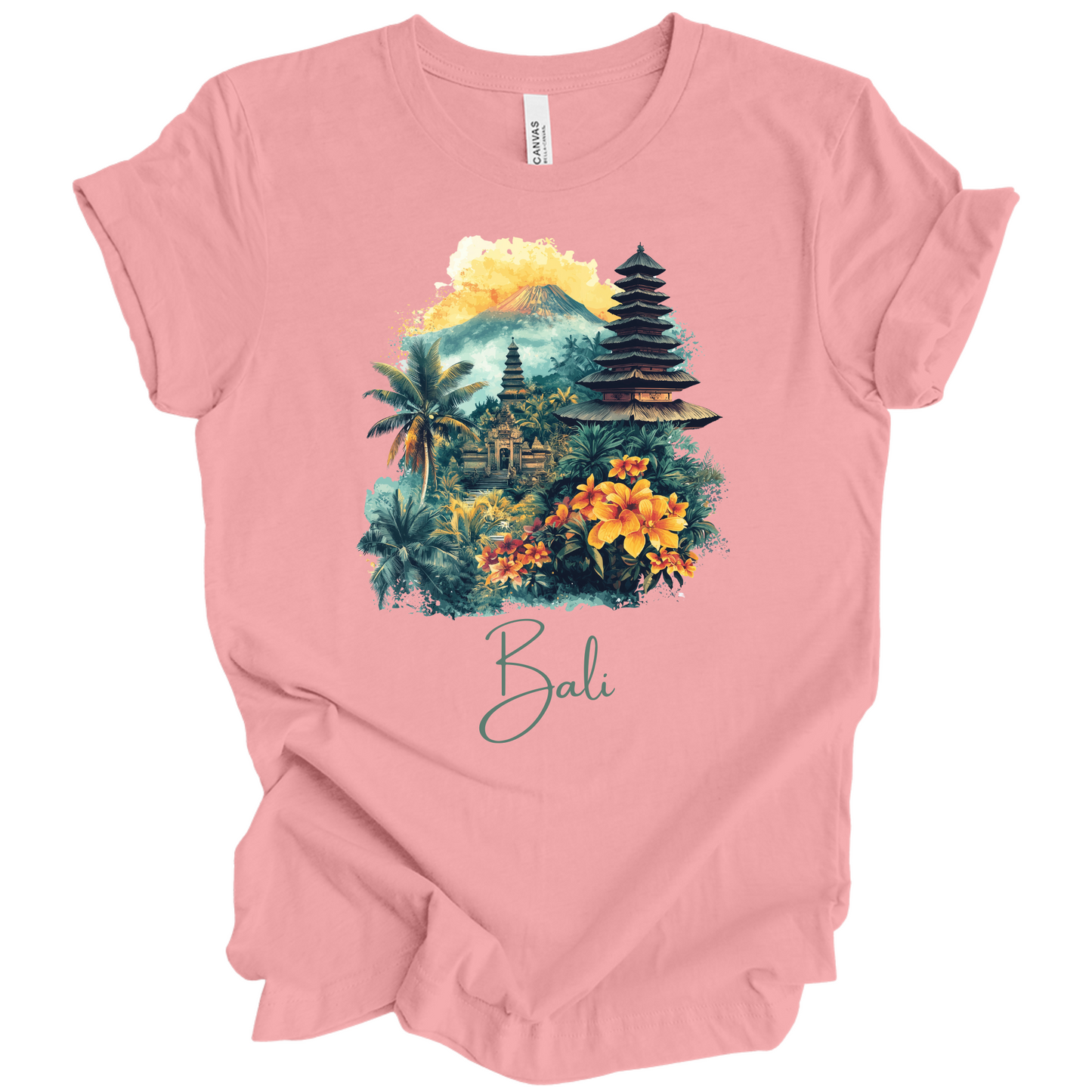 Bali Escape: Island Vibes, Timeless Comfort Unisex T-Shirt
