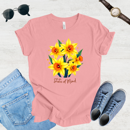 State of Mind Daffodil Bloom Tee