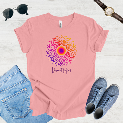 Vibrant Mind Mandala Unisex Tee