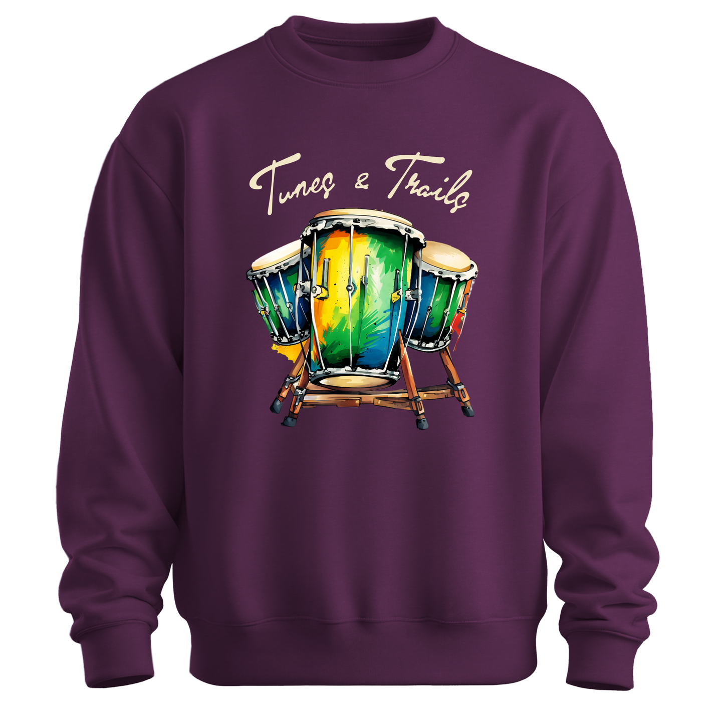 Tunes & Trails – Rhythmic Journeys Sweatshirt