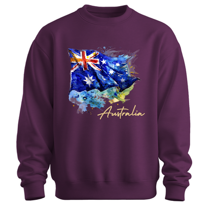 Aussie Pride Artistic Flag Sweatshirt