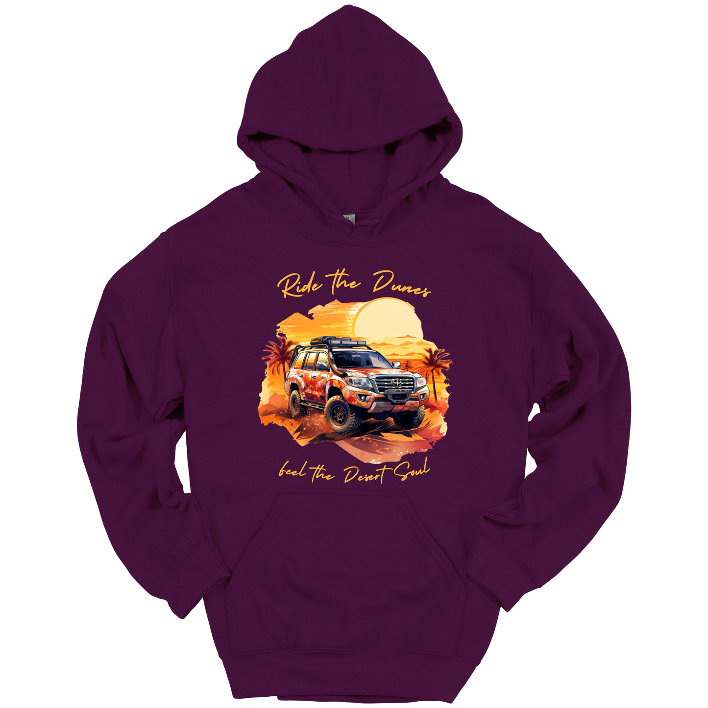 Desert Dreams: Dubai Safari Adventure Hoodie