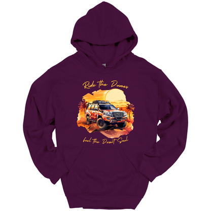 Desert Dreams: Dubai Safari Adventure Hoodie