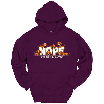 Dachshund NOPE Hoodie