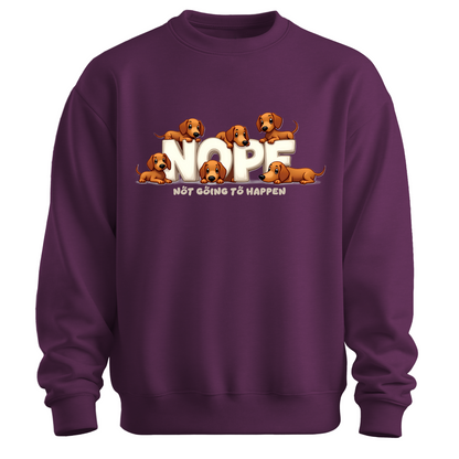 Dachshund NOPE Sweatshirt