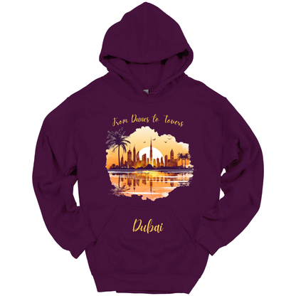 From Dunes to Towers: Dubai Adventure Hoodie