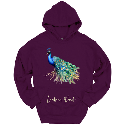 Majestic Peacock Sri Lanka Hoodie