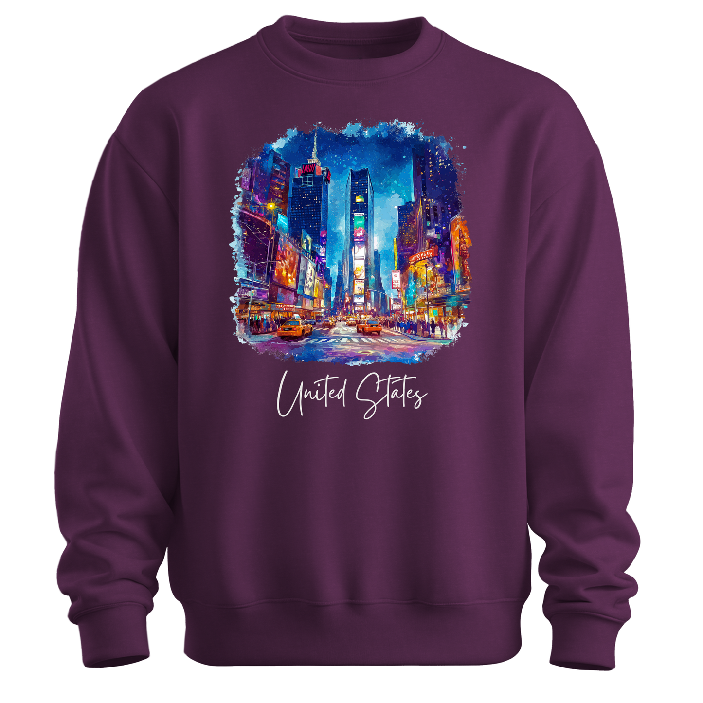 USA Time Square Sweatshirt