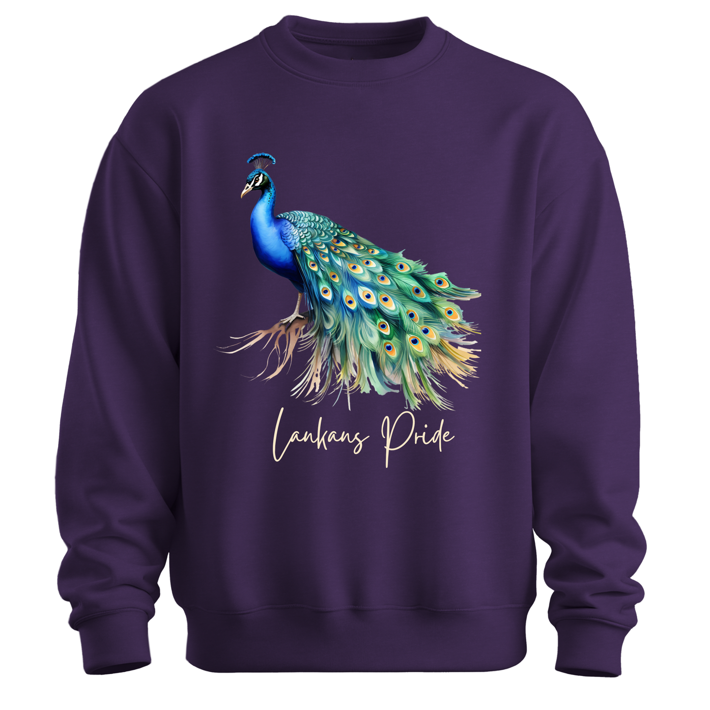 Majestic Peacock Sri Lanka Sweatshirt