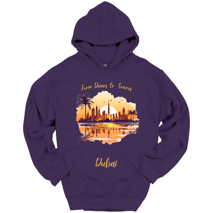 From Dunes to Towers: Dubai Adventure Hoodie