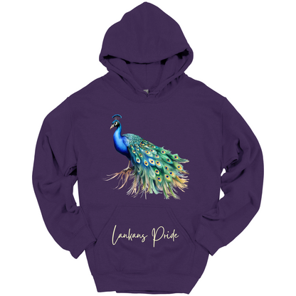 Majestic Peacock Sri Lanka Hoodie
