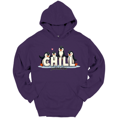 Chill Vibes Only – Penguin Edition Hoodie