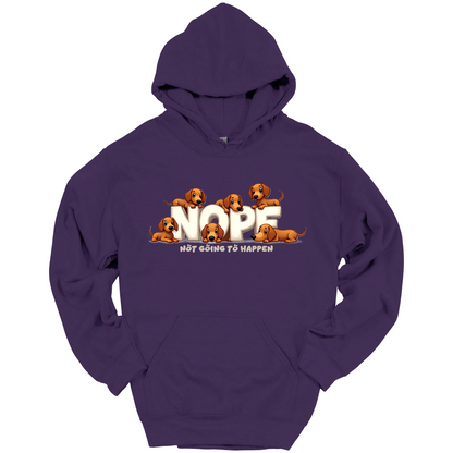 Dachshund NOPE Hoodie
