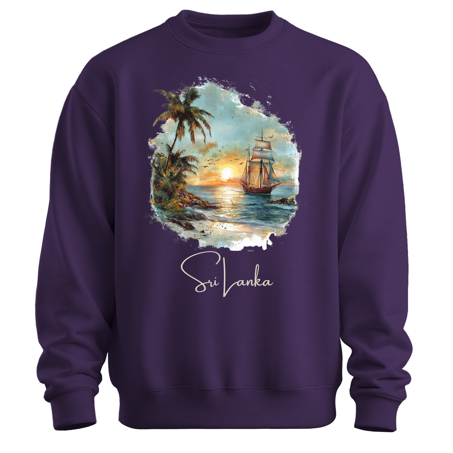 Sri Lanka Escape: Coastal Paradise Sweatshirt