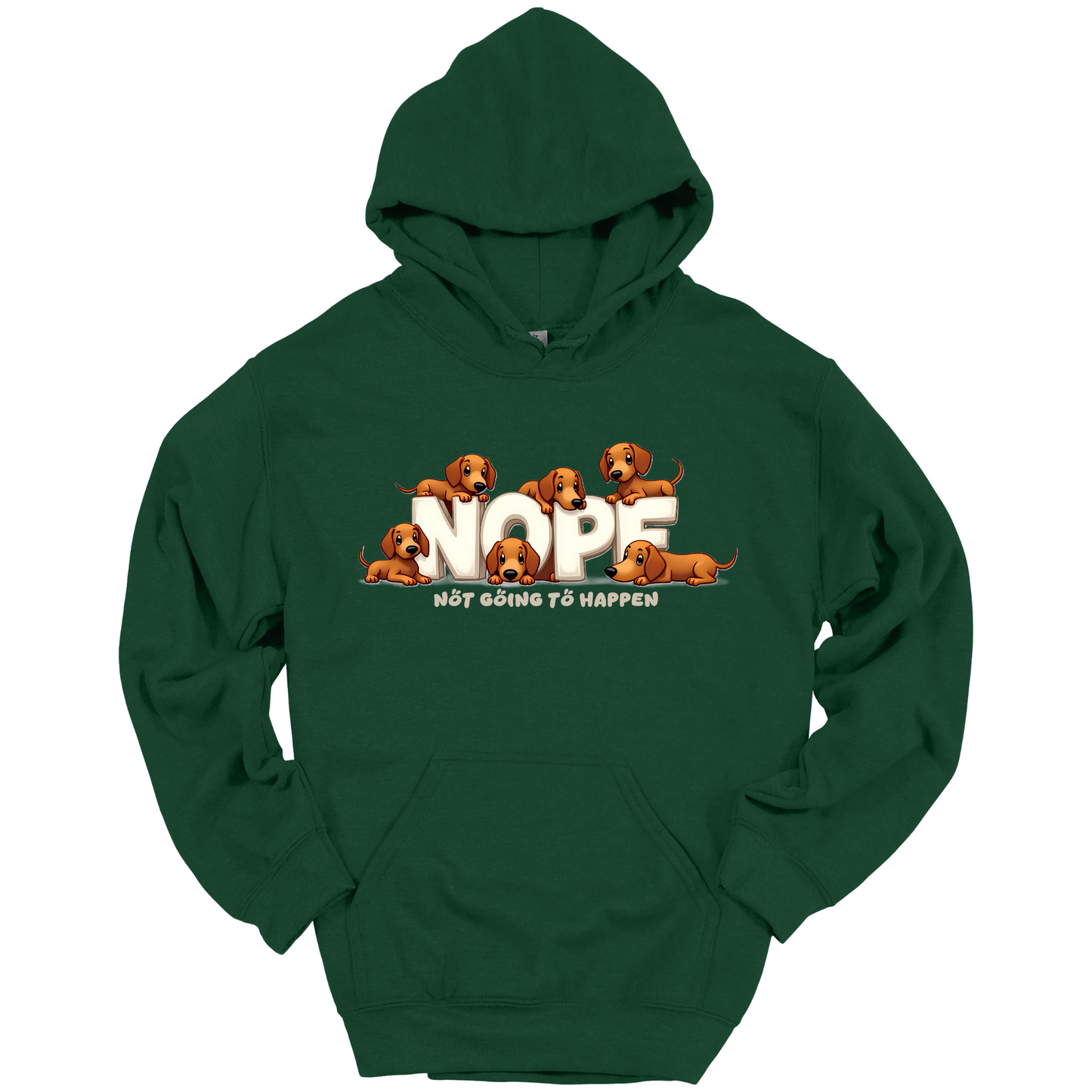 Dachshund NOPE Hoodie