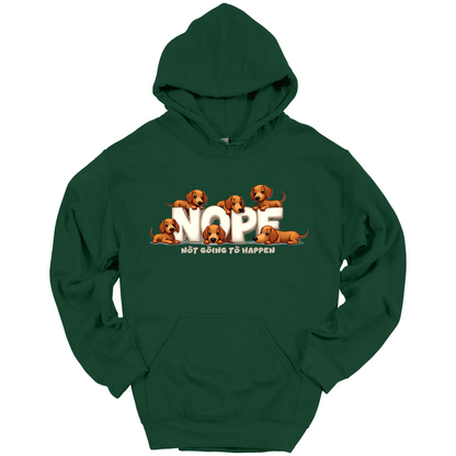 Dachshund NOPE Hoodie