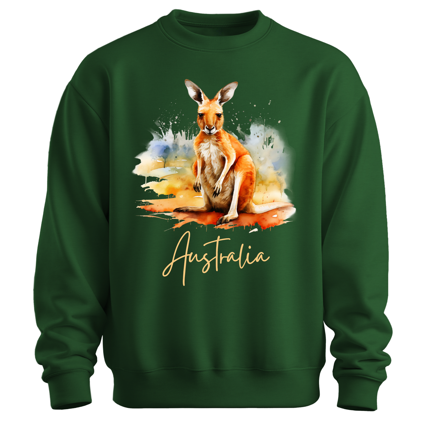 Aussie Hopper Kangaroo Travel Sweatshirt