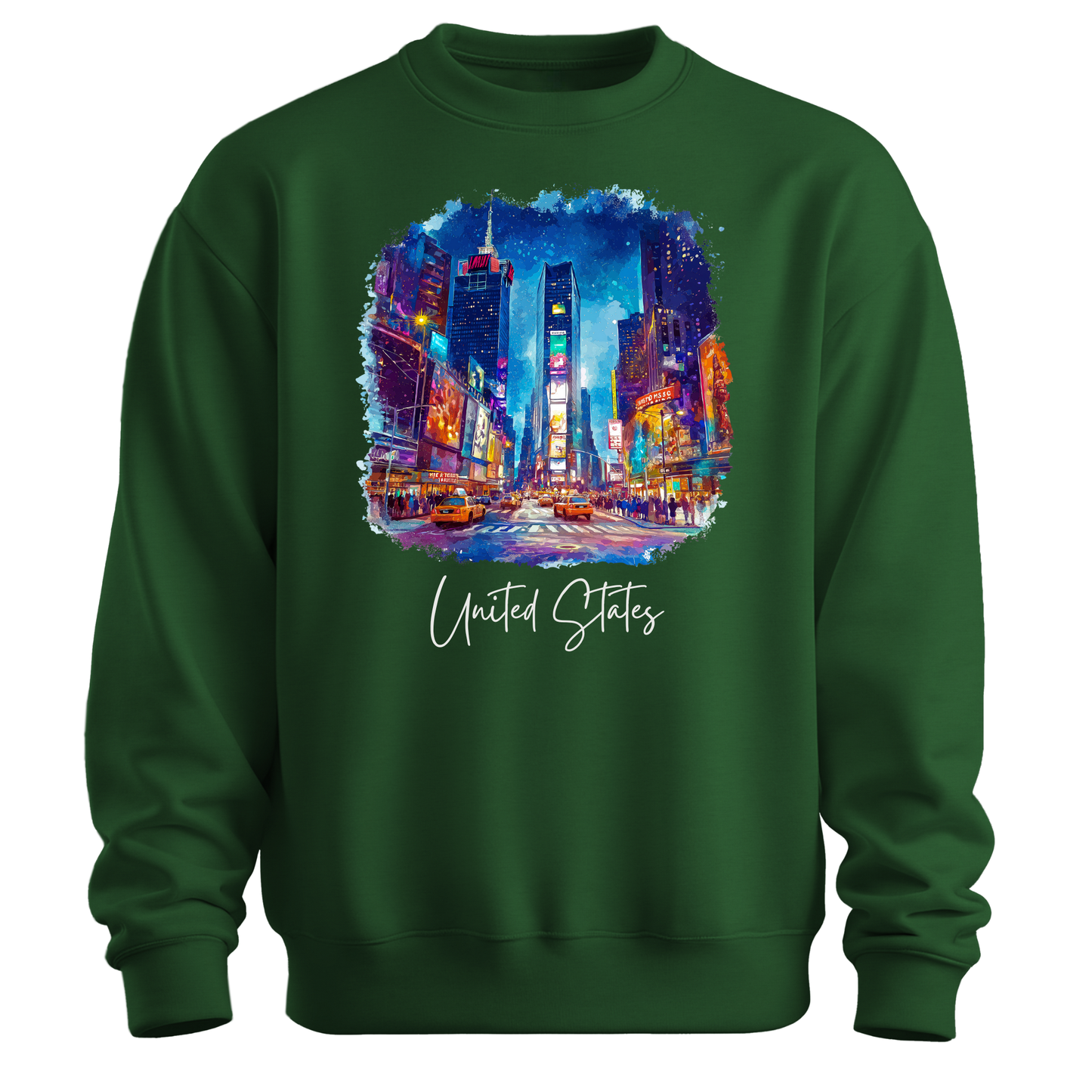 USA Time Square Sweatshirt