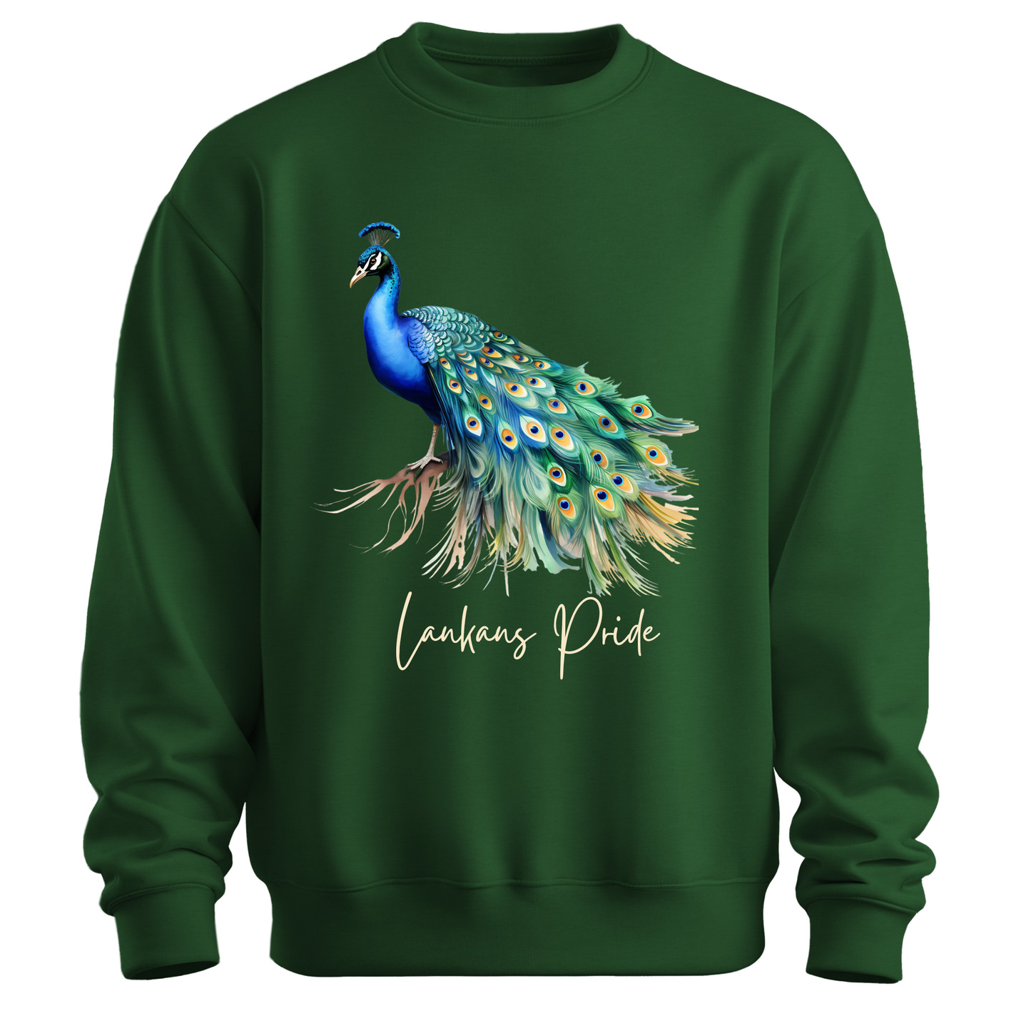 Majestic Peacock Sri Lanka Sweatshirt