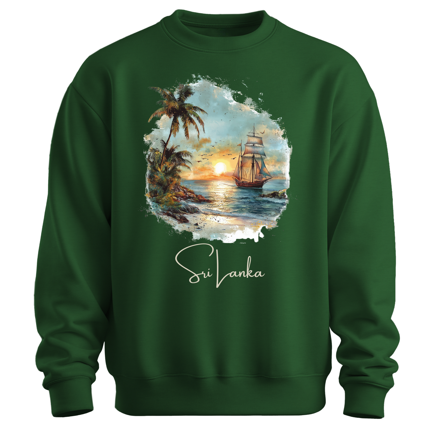 Sri Lanka Escape: Coastal Paradise Sweatshirt