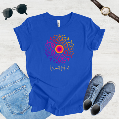 Vibrant Mind Mandala Unisex Tee