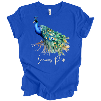 Majestic Peacock Sri Lanka Tee