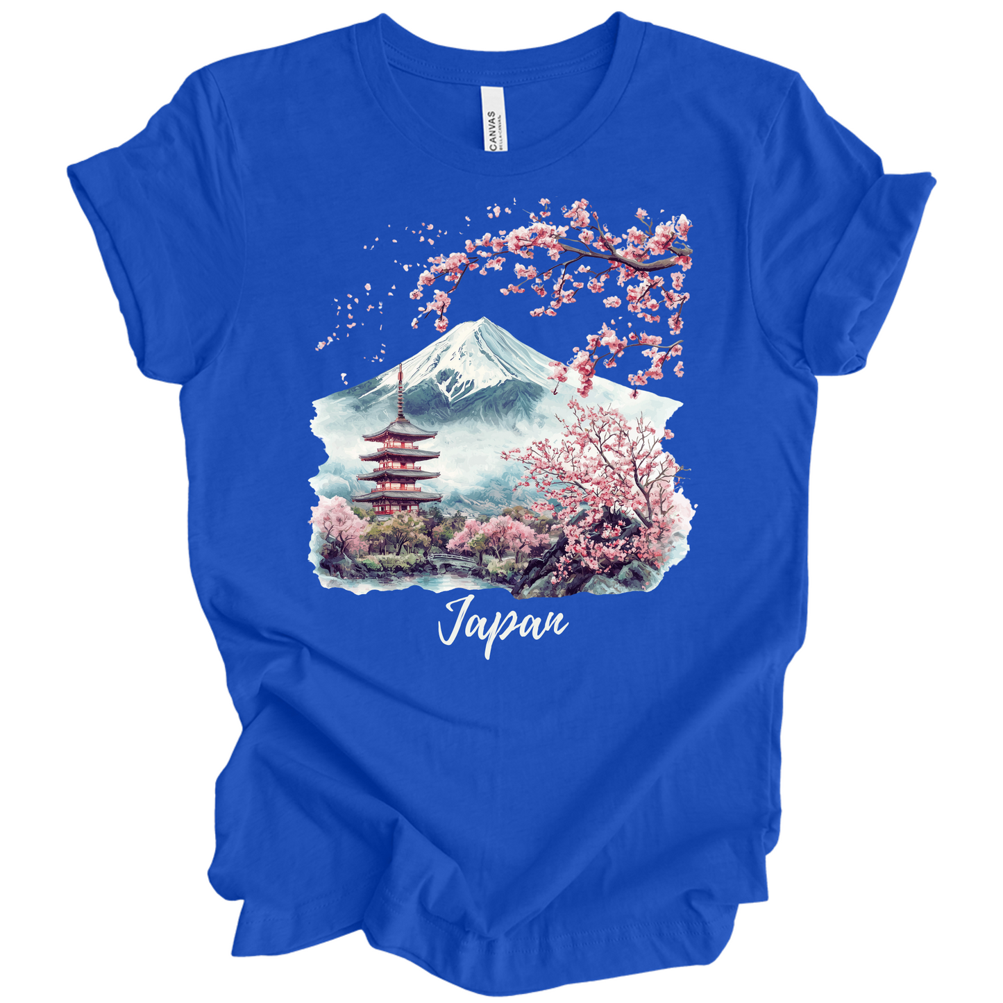 Serene Japan: Fuji & Temples Travel Tee