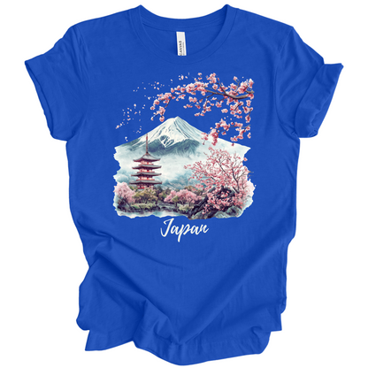 Serene Japan: Fuji & Temples Travel Tee
