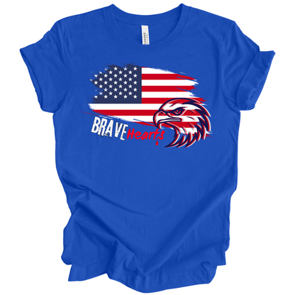 Brave Hearts – Patriot Hawk Tee