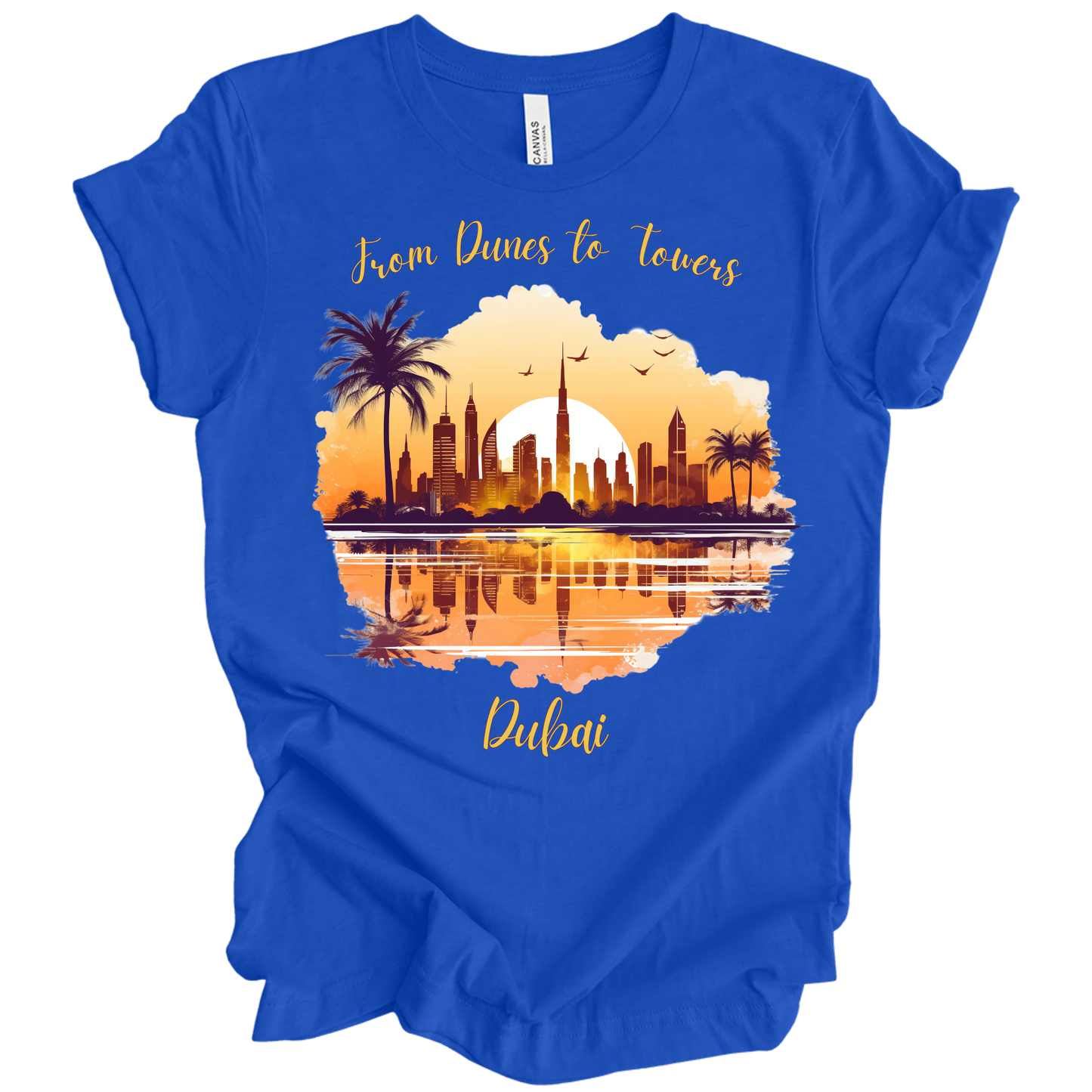 From Dunes to Towers: Dubai Adventure Tee