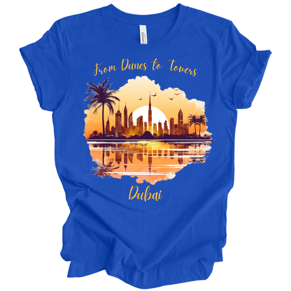 From Dunes to Towers: Dubai Adventure Tee