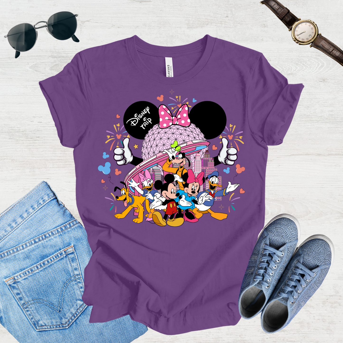 Minnie Mouse Ears & Memories Tee