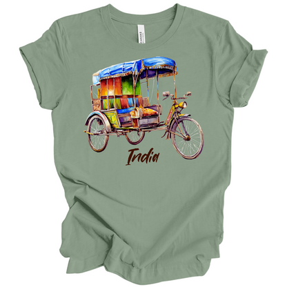 Rickshaw Rides: Explore India Tee