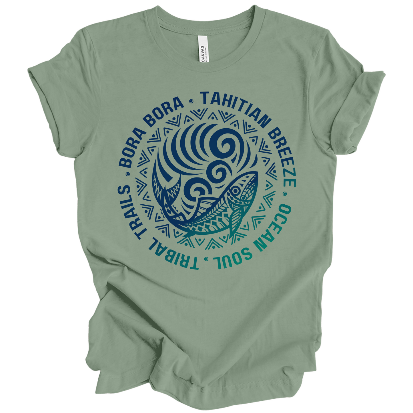 Island Spirit – Polynesian Tribal Tee