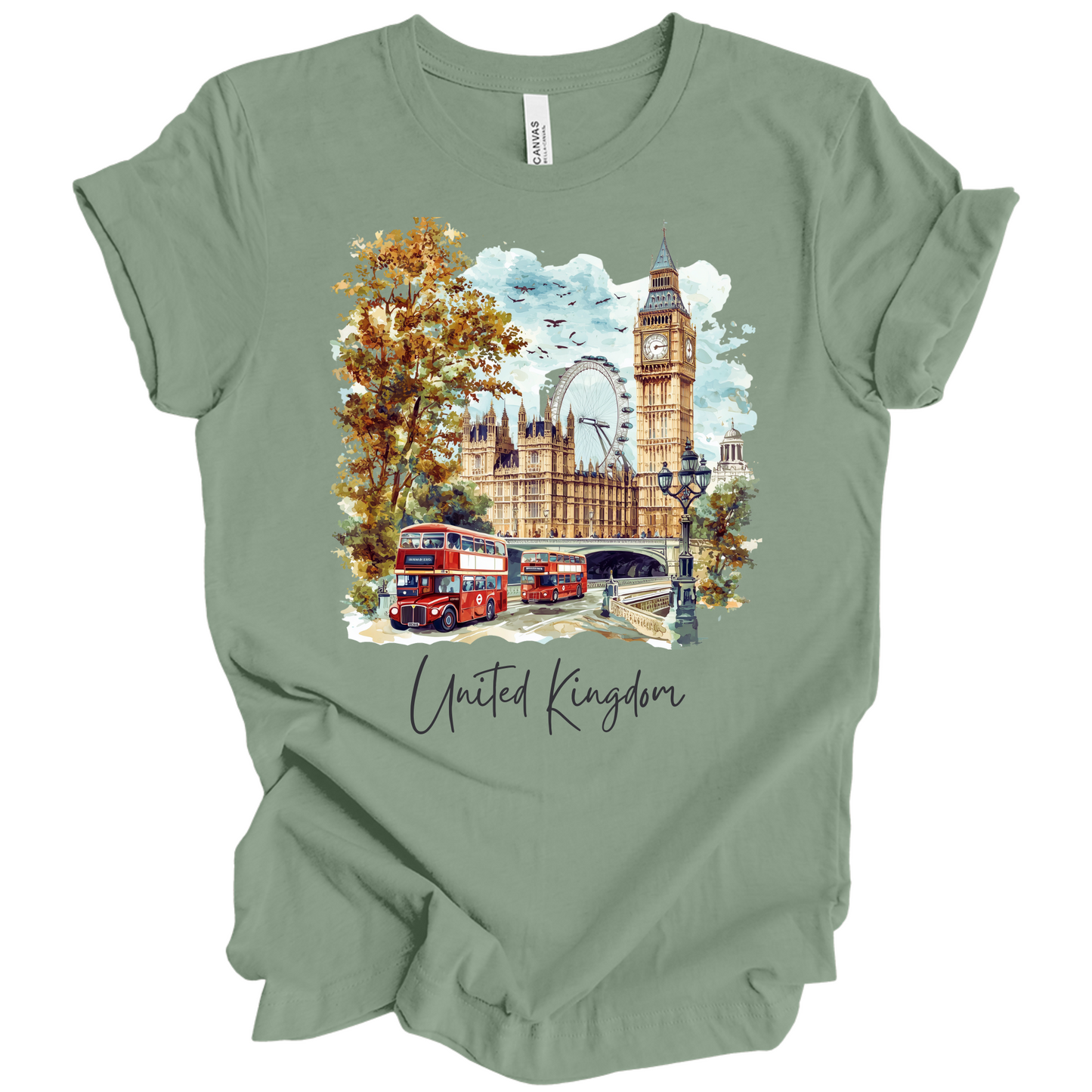 London Landmarks Explorer Tee