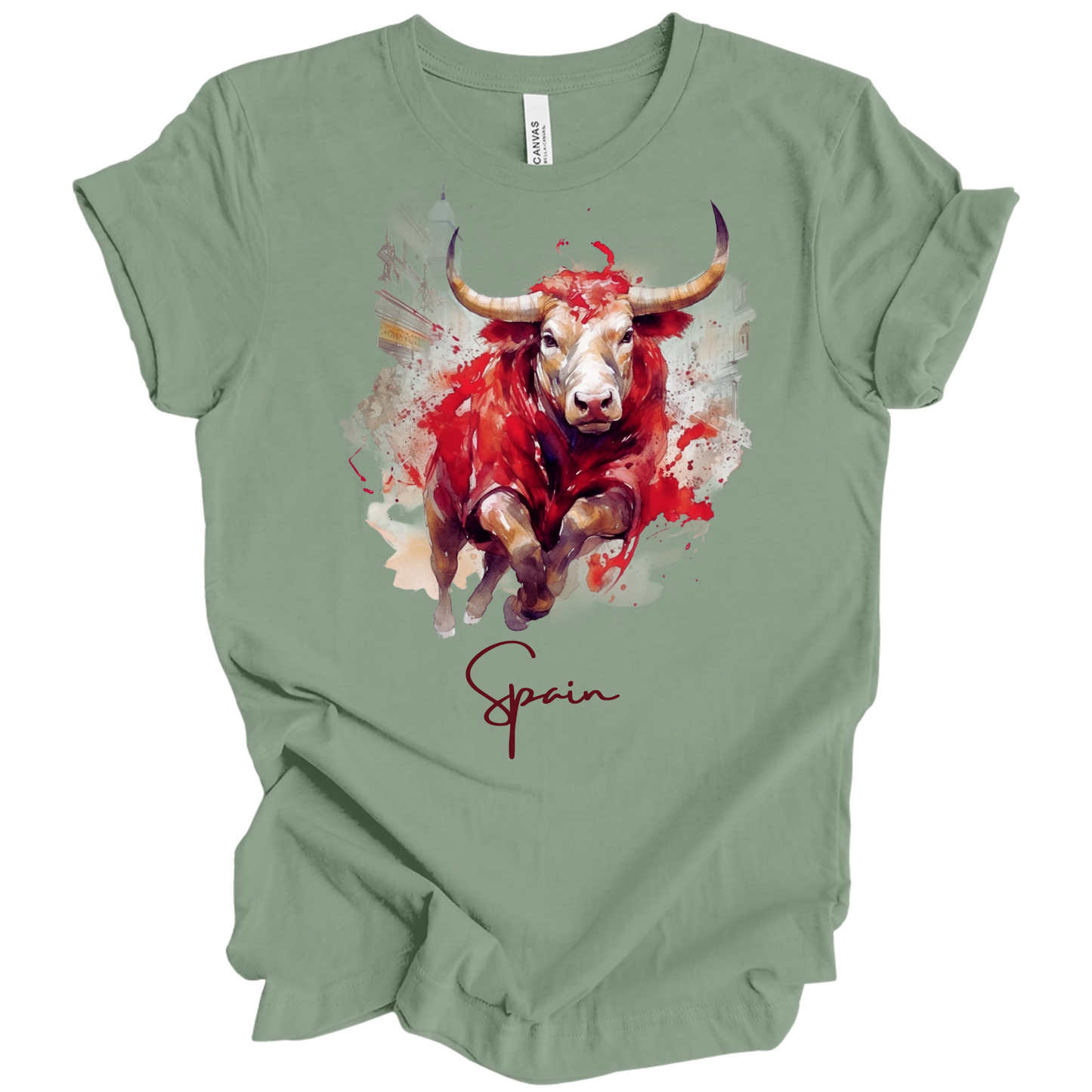 España Fierce: Bullfight Spirit Travel Tee