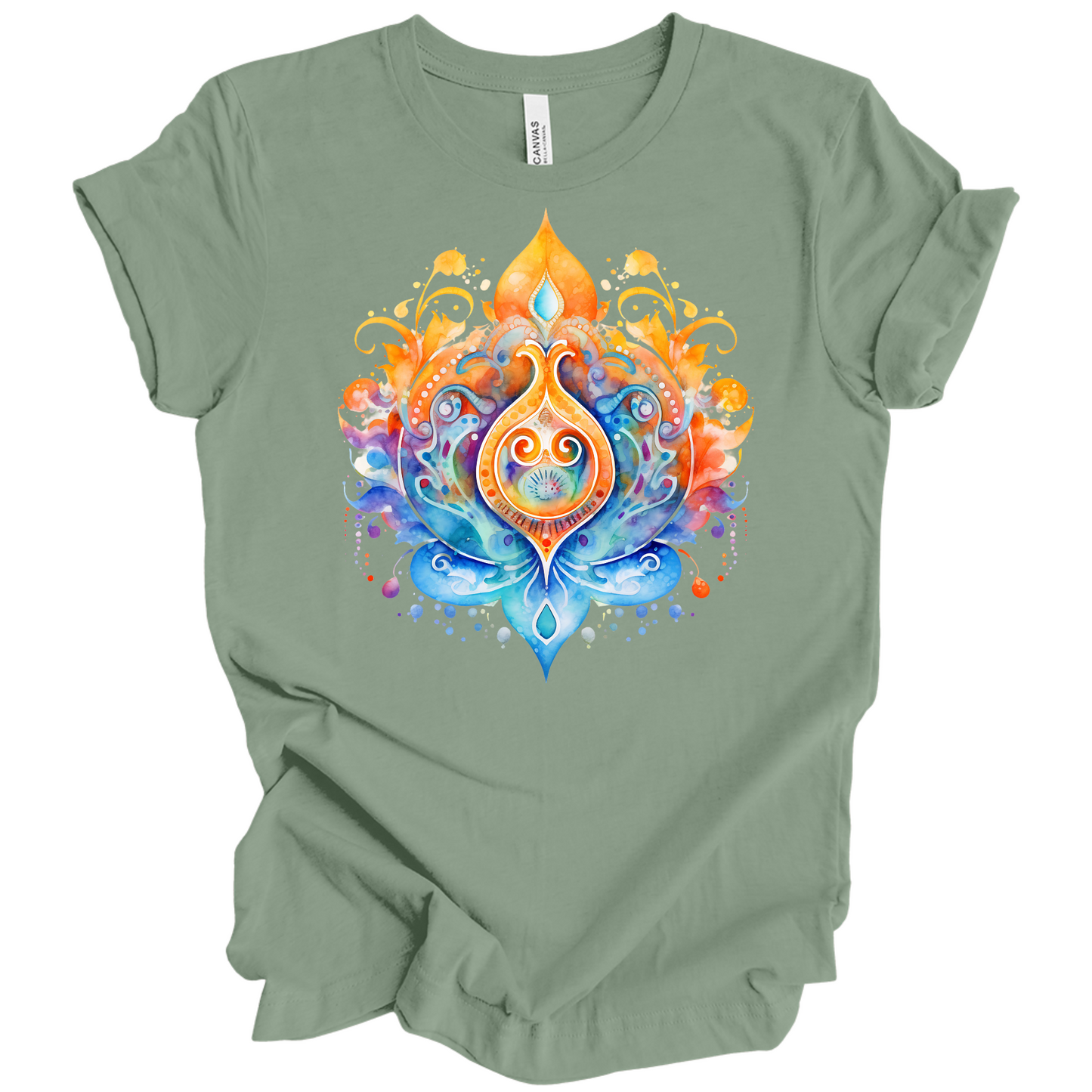 Ethereal Lotus Yoga Tee