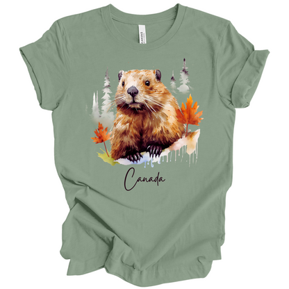 Hamster Explorer: Canada Adventure Unisex Tee