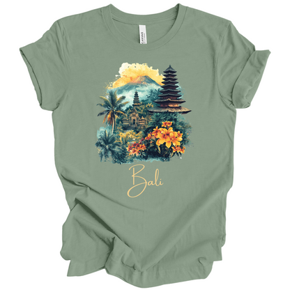 Bali Escape: Island Vibes, Timeless Comfort Unisex T-Shirt