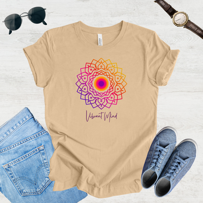 Vibrant Mind Mandala Unisex Tee