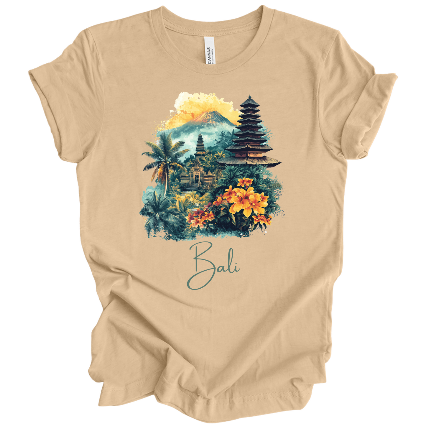 Bali Escape: Island Vibes, Timeless Comfort Unisex T-Shirt