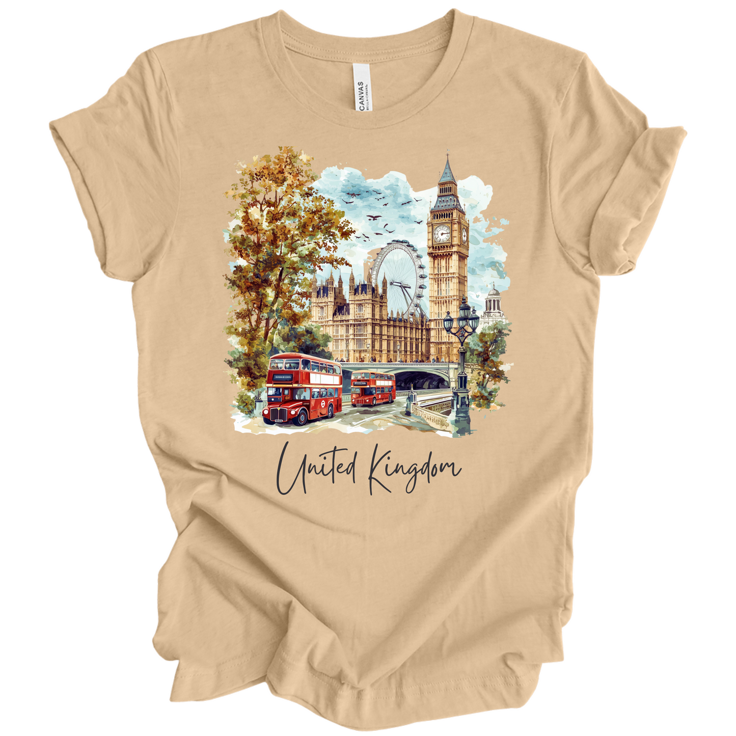 London Landmarks Explorer Tee