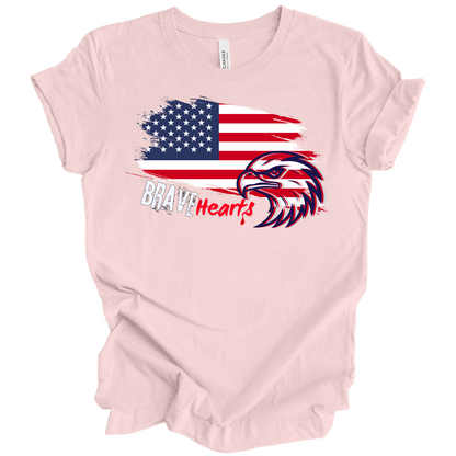 Brave Hearts – Patriot Hawk Tee