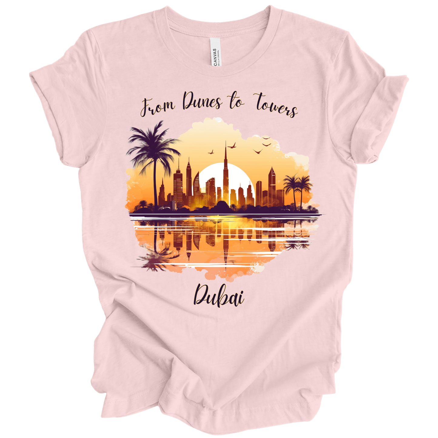 From Dunes to Towers: Dubai Adventure Tee
