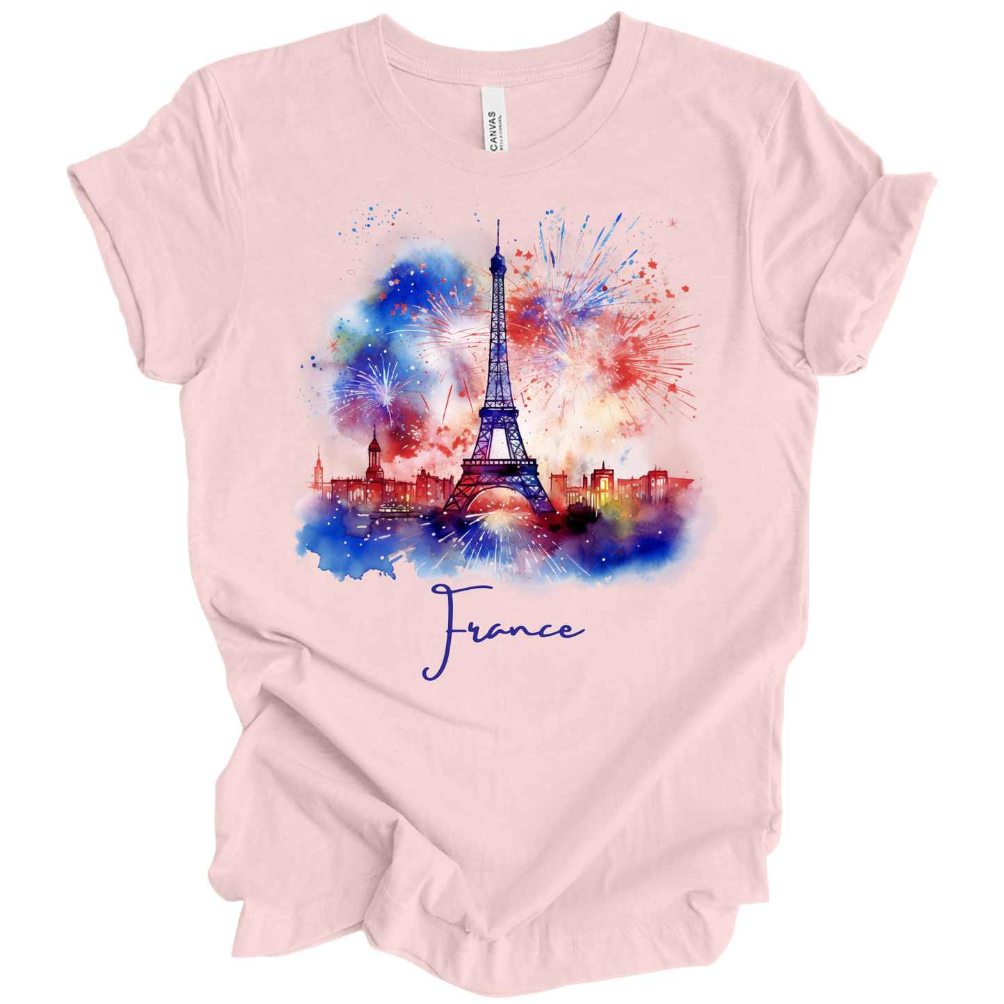 Wanderlust France, Paris: Eiffel Tower Tee