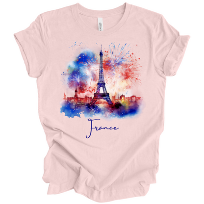 Wanderlust France, Paris: Eiffel Tower Tee